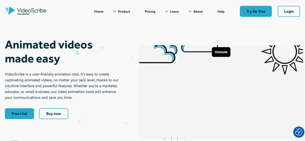 Videoscribe content creation tool